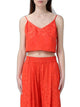 Pinko Orange Cotton Top