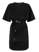 Pinko Black Cotton Dress