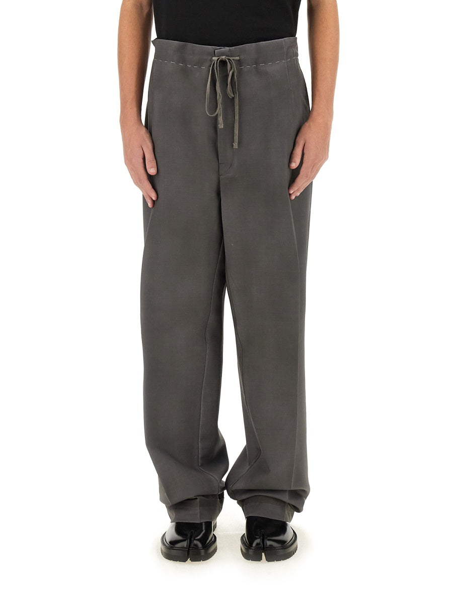 Maison Margiela Wool And Mohair Pants
