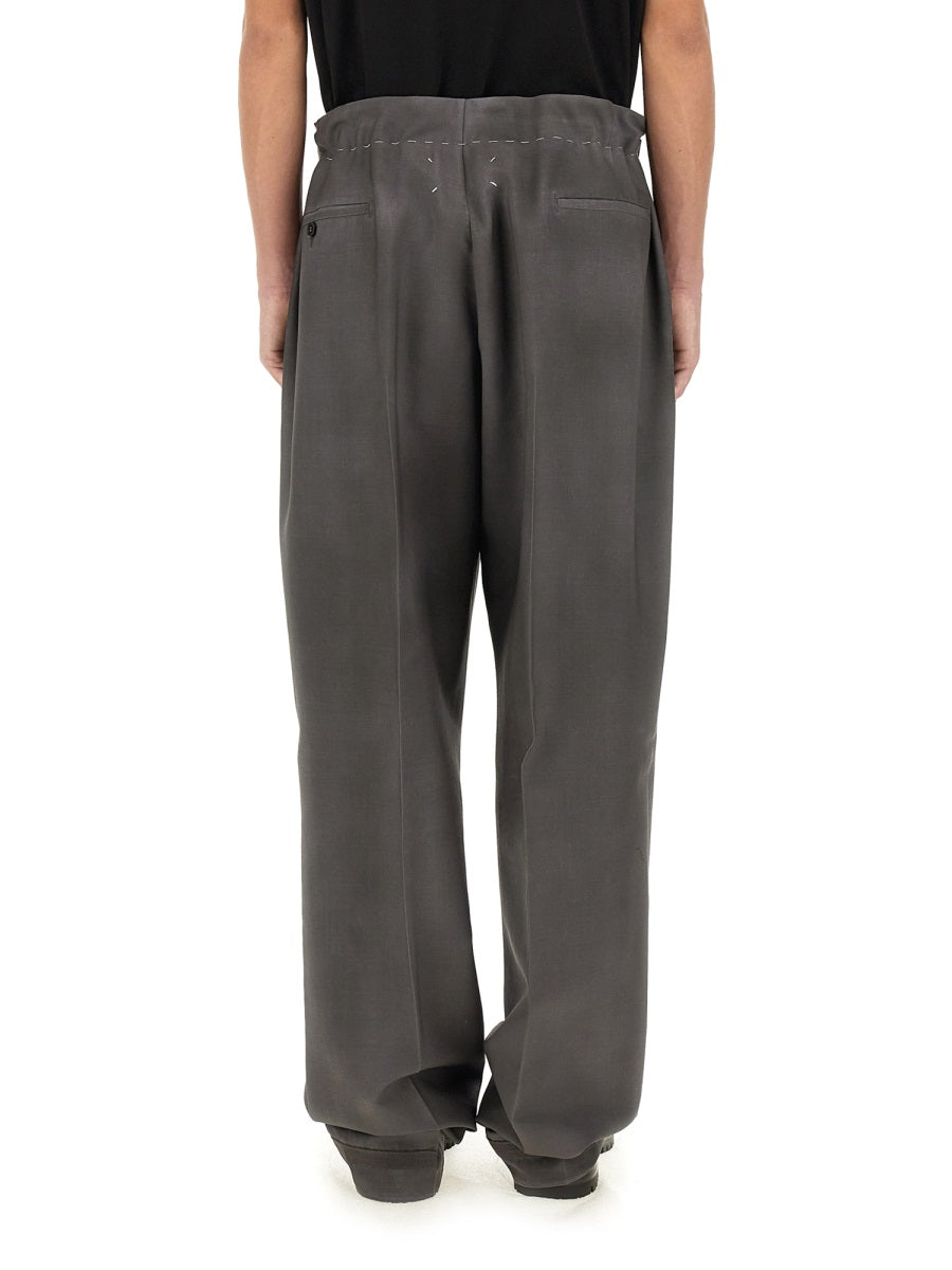 Maison Margiela Wool And Mohair Pants