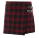 Pinko Black Red Wool Blend Skirt
