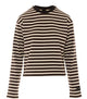 Pinko Brown Cotton Knit Sweater