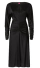 Pinko Black Acetate Sleeveless Dress