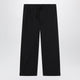 The Row Black Poplin Wide-Leg Delano Pant