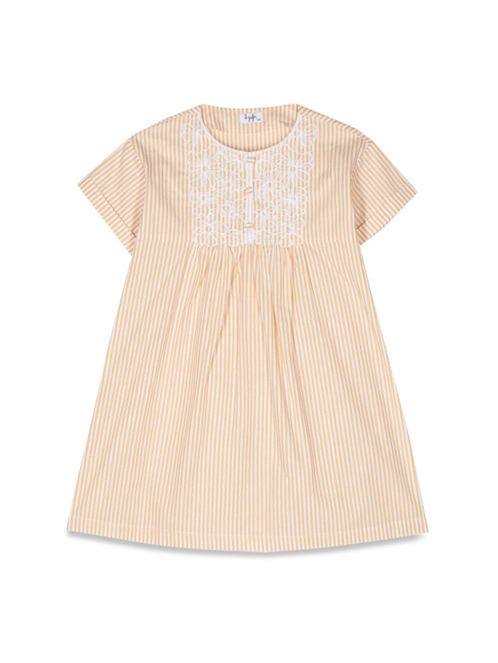 Il Gufo Dress M/Short Turmeric