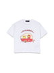 Dsquared Crop Print T-Shirt