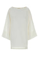 The Row White Linen Junia Blouse