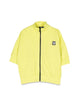 Dkny Zippered Short Sleeve Cardigan