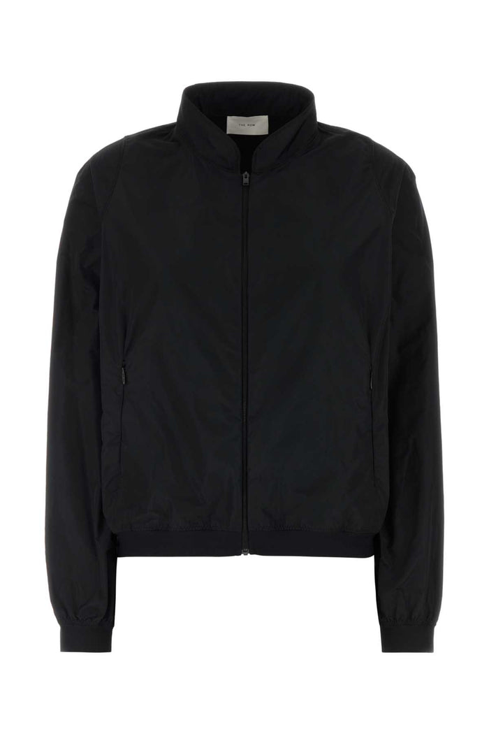 The Row Black Polyester Windbreaker