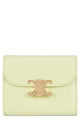 Celine Triomphe Small Wallet In Leather