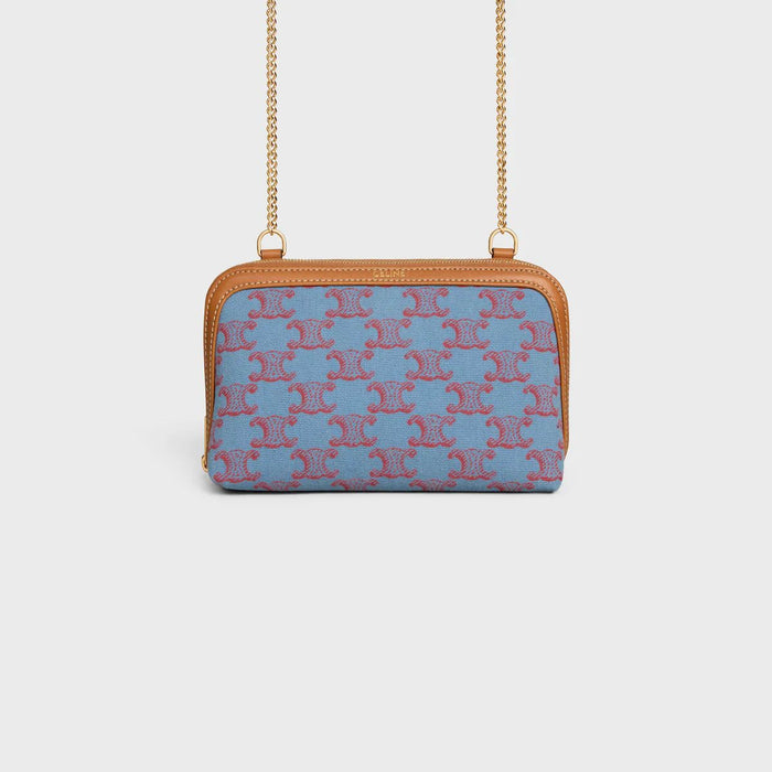 Celine Triomphe  Clutch On Chain