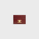 Celine Triomphe Python Skin Card Holder