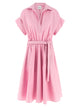 Nude Chemisier Dress