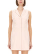 Theory Mini Dress With Spear Lapels