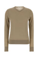 The Row Cappuccino Cashmere Blend Ondre Sweater
