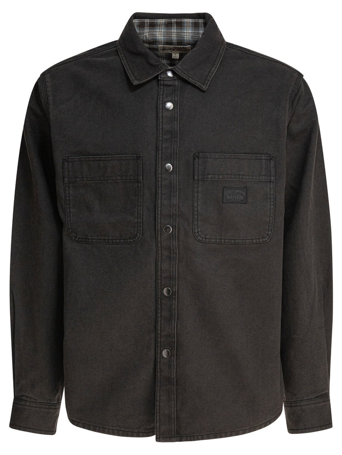 Stussy Black Cotton Jacket