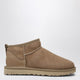 Ugg Classic Ultra Mini Ankle Boots In Sand