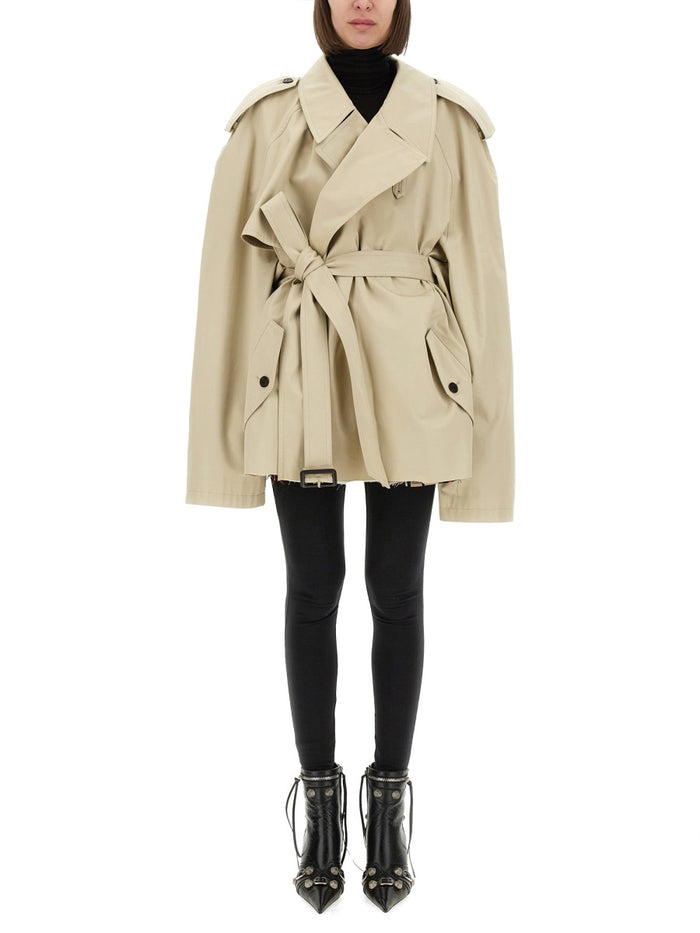 Balenciaga Trench Cropped