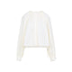 Co Milk White Gathered Shirt
