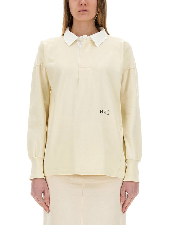 Maison Margiela Polo Shirt With Print