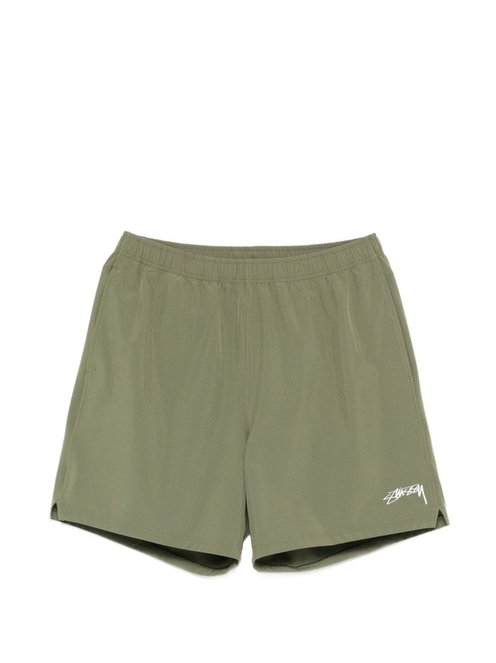 Stussy Logo Print Elastic Waistband