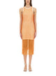 Moschino Jeans Mesh And Sequin Dress