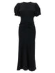 Victoria Beckham 'Gathered Waist Midi' Dress