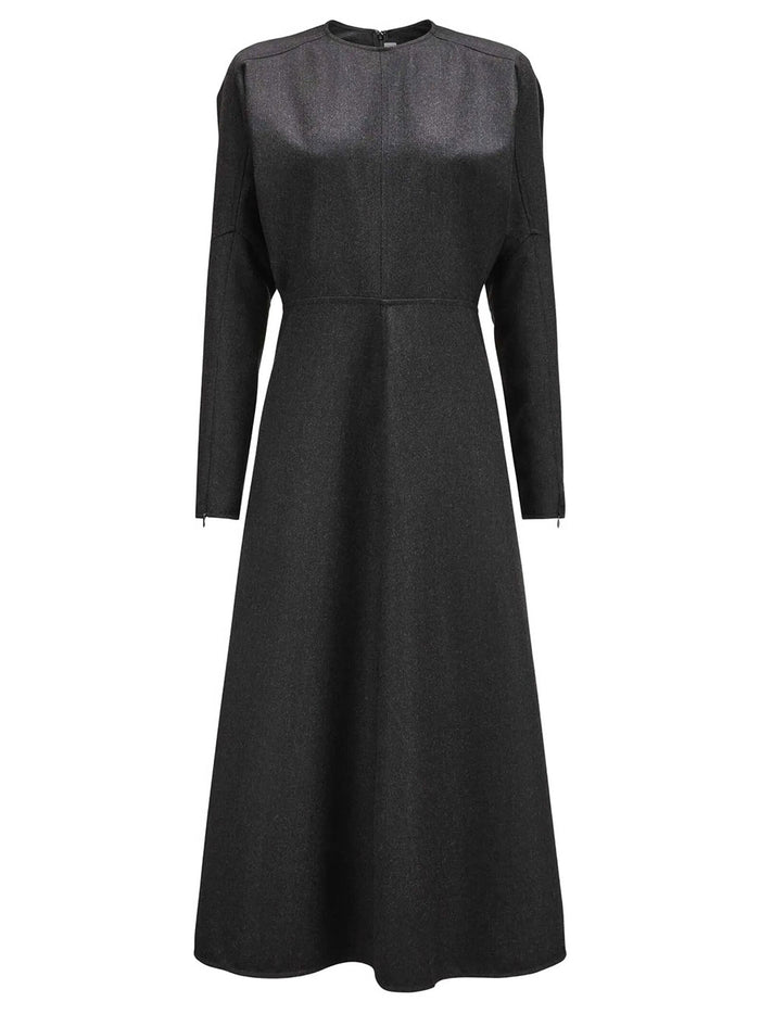 Victoria Beckham Dolman Wool Midi Dress