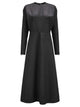 Victoria Beckham Dolman Wool Midi Dress