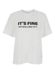 Victoria Beckham Just Stick A Filter On It Slogan T-Shirt