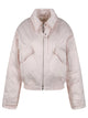 Victoria Beckham Down Sateen Bomber Jacket