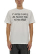 Moschino "Message Print" T-Shirt