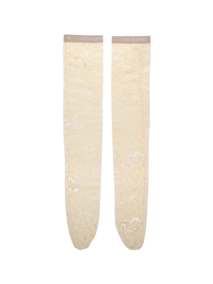 Valentino Lace Knee-High