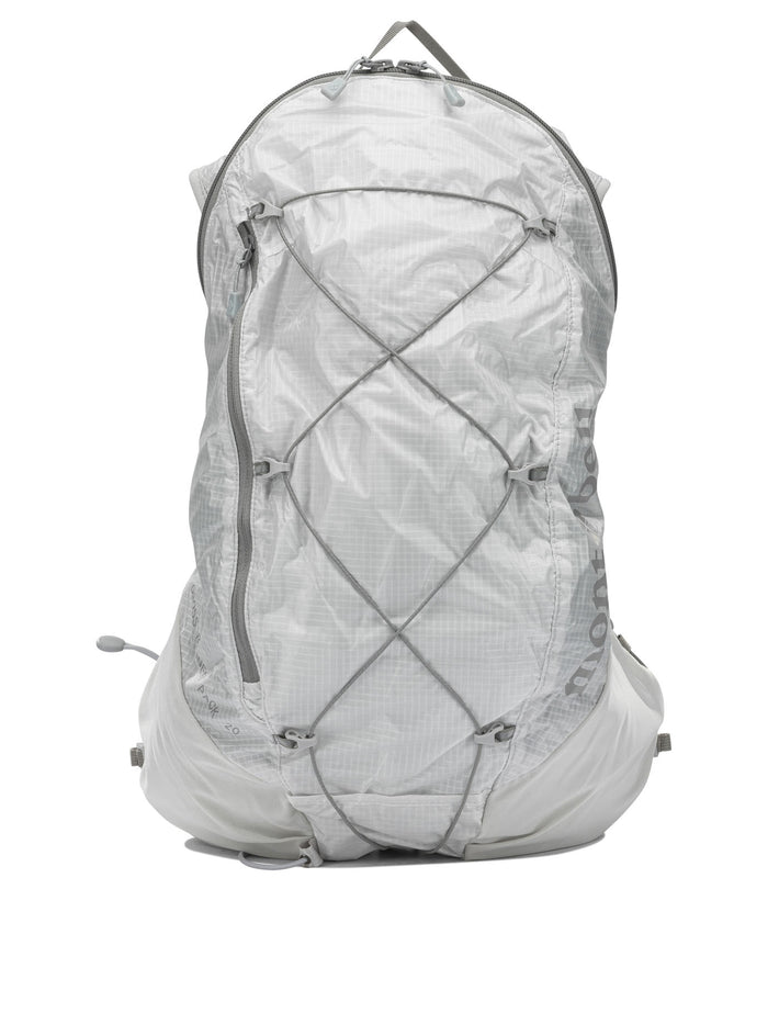 Montbell White Nylon Backpack
