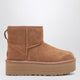 Ugg Classic Mini Platform Boots In Chestnut