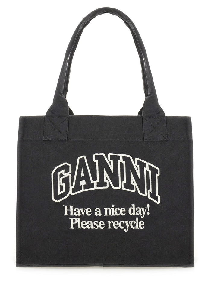 Ganni Large Tote Bag