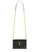 Saint Laurent "Envelope Cassandre" Wallet With Chain