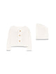 Teddy & Minou Cardigan Set With Beanie