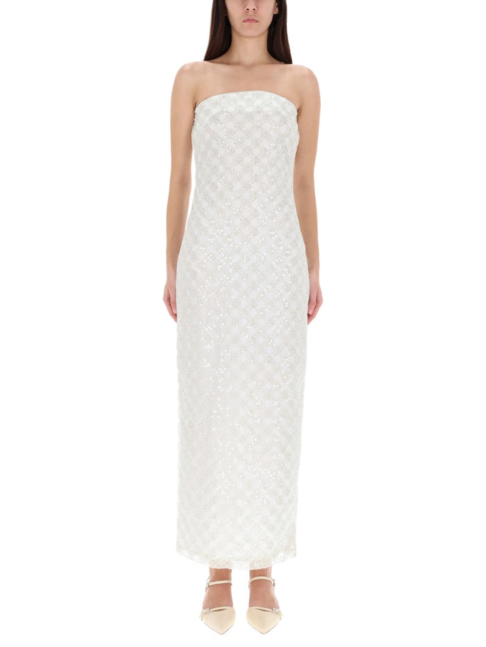 Rotate Birgerchristensen Long Dress With Beads