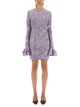 Rotate Birgerchristensen 3D Mesh Mini Dress