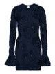 Rotate Birgerchristensen 3D Mesh Mini Dress