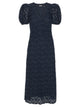 Rotate Birgerchristensen Lace Dress With Puff Sleeves