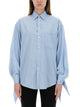 Balenciaga Blouse With Knotted Cuffs