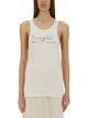 Maison Margiela Logo Print Tank Top