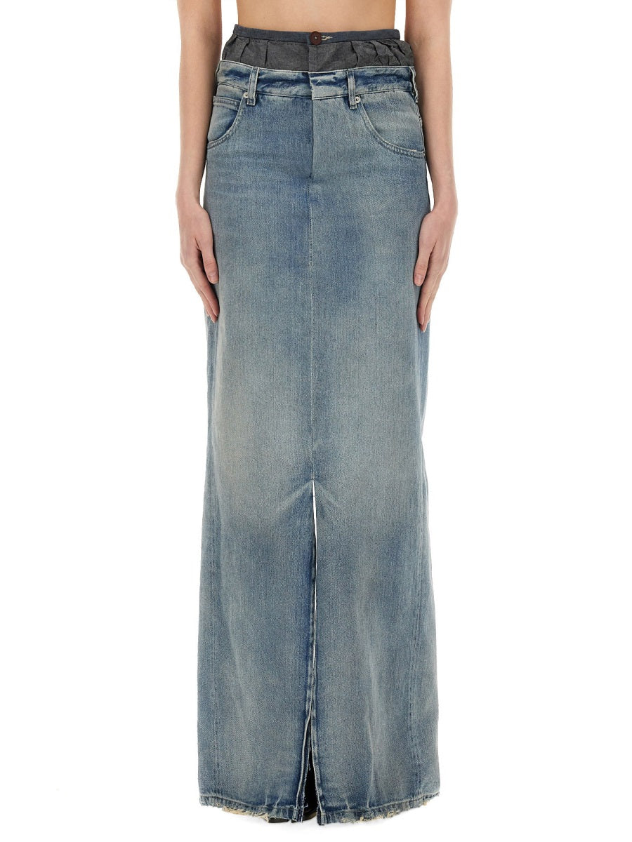 Maison Margiela Denim Skirt "Anonymity Of The Lining"