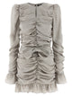 Rotate Birger Christensen 'Ls Mini Bow' Dress