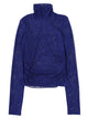 Rotate Birgerchristensen Blue Recycled Polyester Top