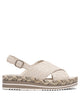 Pons Quintana Beige Rubber Sandals