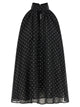 Rotate Birger Christensen 'Halterneck Bow' Top