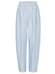 Rotate Birgerchristensen Striped-Pattern Tapered Trousers